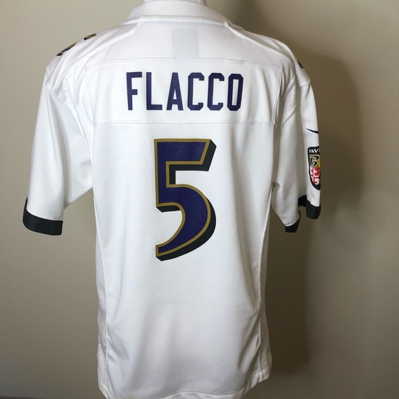 Joe Flacco Baltimore Ravens Away Football Jersey - Picture 3 of 8